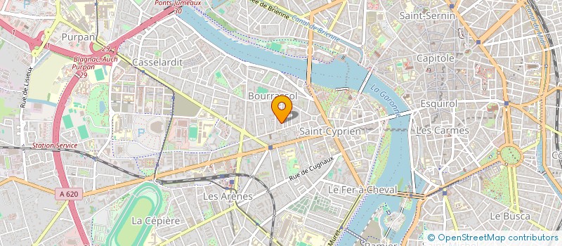 localisation de l'entreprise SCI F.L.J à TOULOUSE
