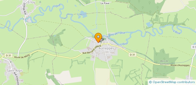 localisation de l'entreprise SCI F.L.J.C.  AUTREPPES