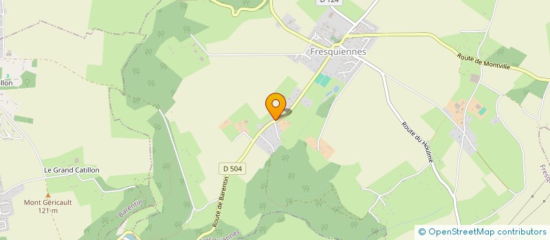 localisation de l'entreprise SCI F&M  FRESQUIENNES