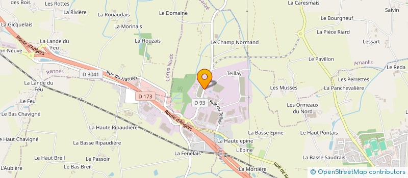 localisation de l'entreprise SCI F.M.A.  JANZE