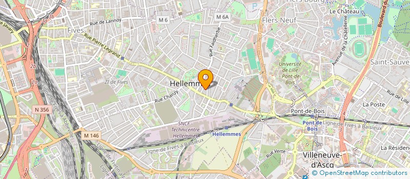localisation de l'entreprise SCI F.M.E.C à LILLE