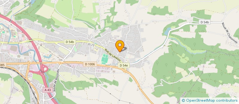 localisation de l'entreprise SCI F.M.F.  RUY-MONTCEAU