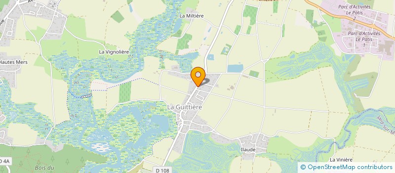 localisation de l'entreprise SCI F.M.J.  TALMONT-SAINT-HILAIRE