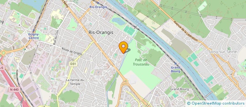 localisation de l'entreprise SCI F.M.P.P. à RIS-ORANGIS