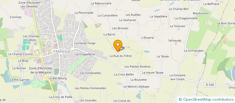 localisation de l'entreprise SCI F.M.T.  MELESSE