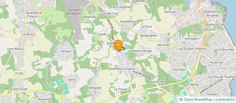 localisation de l'entreprise SCI F.M.Y.  LARMOR-PLAGE