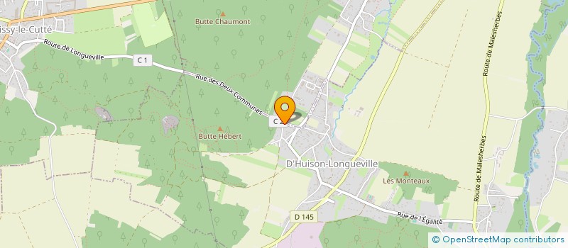 localisation de l'entreprise SCI F N B B à D'HUISON-LONGUEVILLE