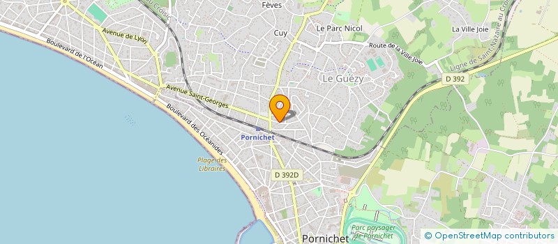 localisation de l'entreprise SCI F O M M  LA BAULE-ESCOUBLAC