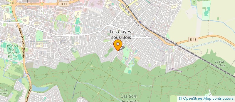 localisation de l'entreprise SCI F.O.N.E. à LES CLAYES-SOUS-BOIS