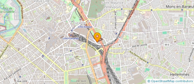 localisation de l'entreprise SCI F OTHENIN à LILLE