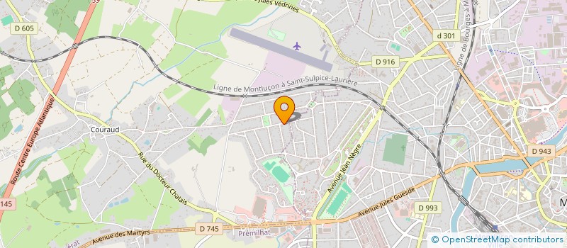 localisation de l'entreprise SCI F.P à DOMERAT