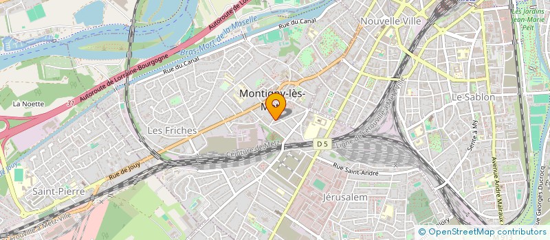 localisation de l'entreprise SCI F.P.L à MONTIGNY-LES-METZ
