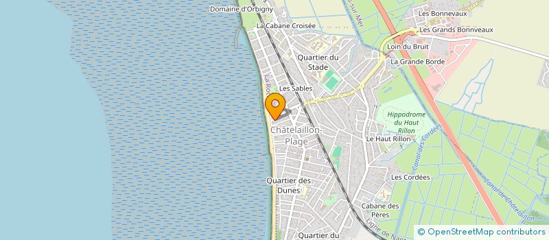 localisation de l'entreprise SCI F.P. VIERZON à CHATELAILLON-PLAGE