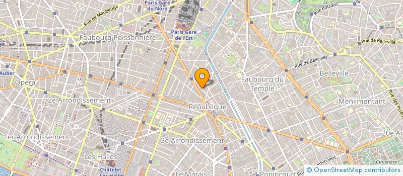 localisation de l'entreprise SCI F.PERONIN  PARIS