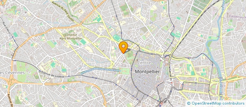 localisation de l'entreprise SCI F R A N V A L à MONTPELLIER