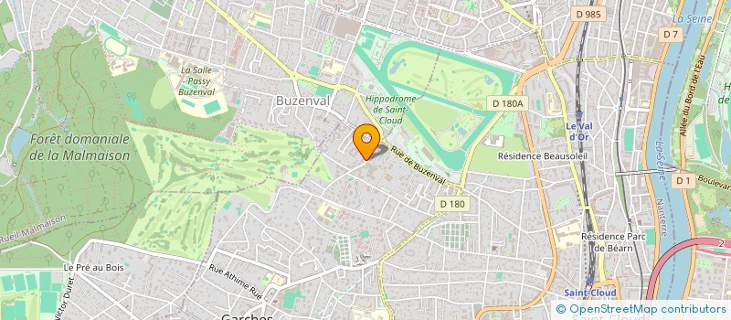 localisation de l'entreprise SCI F.R.J. à GARCHES