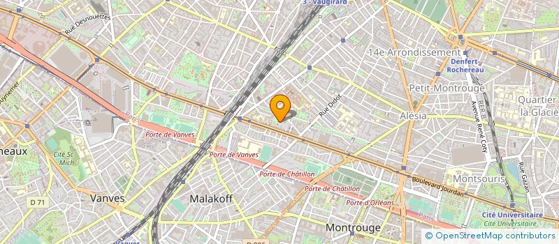 localisation de l'entreprise SCI F.S.B. à FONTENAY-AUX-ROSES