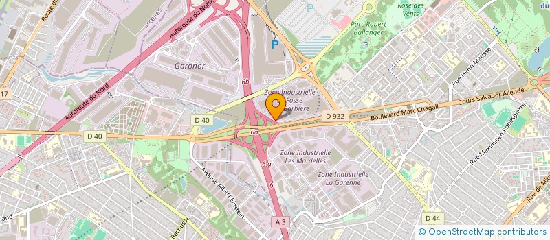 localisation de l'entreprise SCI F.S.I CARNOT à AULNAY-SOUS-BOIS