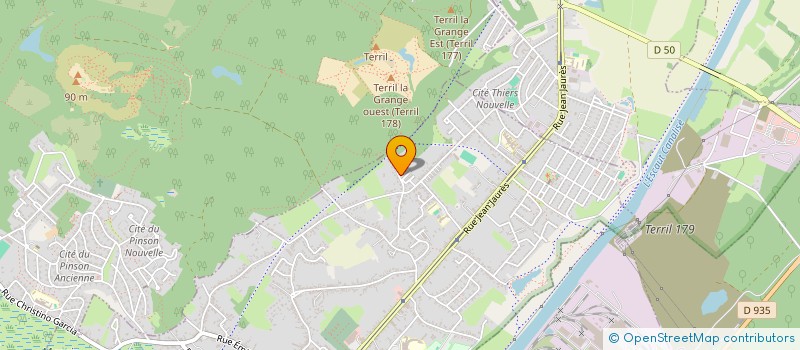 localisation de l'entreprise SCI F.S.M.V.  BRUAY-SUR-L'ESCAUT