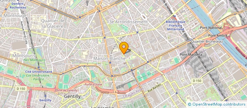 localisation de l'entreprise SCI F - SAMAK  PARIS