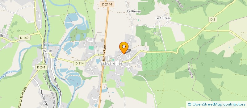 localisation de l'entreprise SCI F.T.C.  ESTIVAREILLES