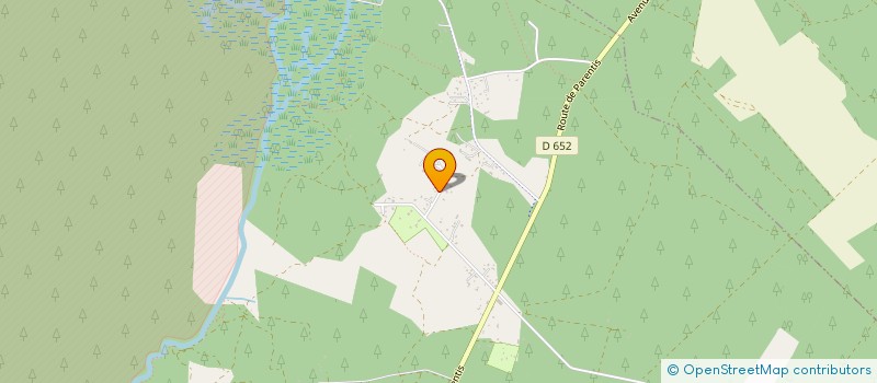 localisation de l'entreprise SCI F.U  SAINTE-EULALIE-EN-BORN