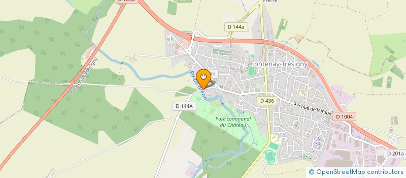 localisation de l'entreprise SCI F.V.D.D.D  FONTENAY-TRESIGNY