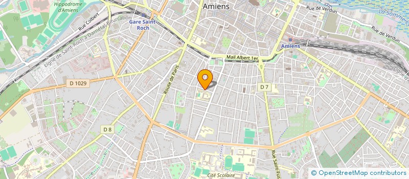 localisation de l'entreprise SCI F.X.M.  AMIENS