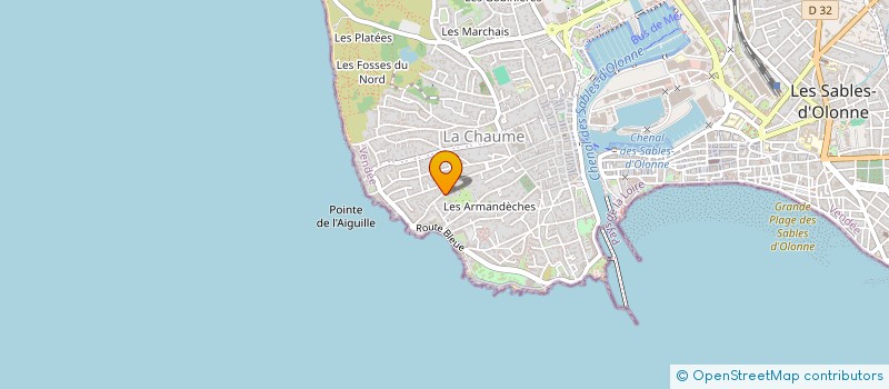 localisation de l'entreprise SCI F1257 à LES SABLES D'OLONNE