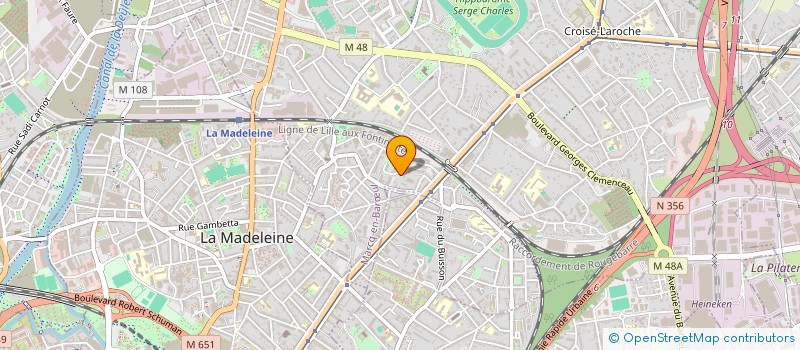 localisation de l'entreprise SCI F14  MARCQ-EN-BARUL