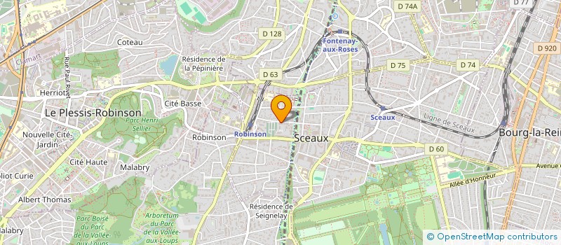 localisation de l'entreprise SCI F2A ISBERGUES à SCEAUX