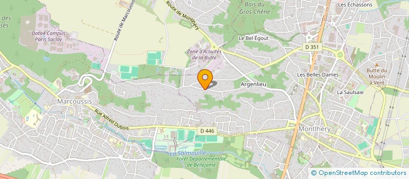 localisation de l'entreprise SCI F2AP à TOURY