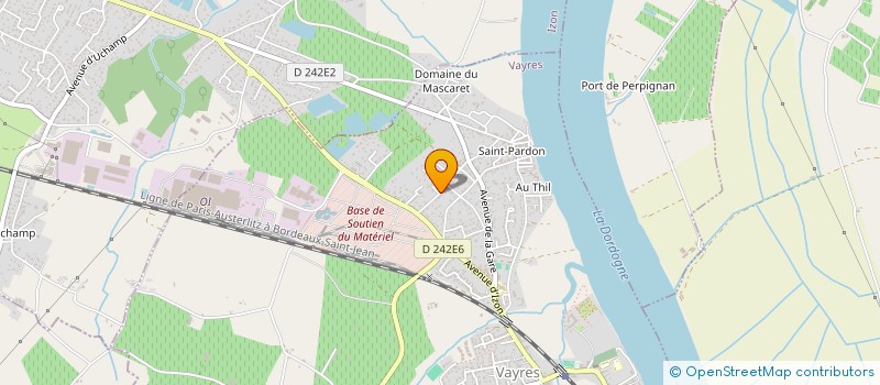 localisation de l'entreprise SCI F2DJO IMMO  VAYRES