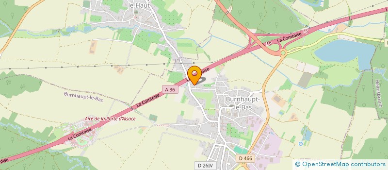 localisation de l'entreprise SCI F2L  SCHWEIGHOUSE-THANN