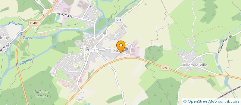 localisation de l'entreprise SCI F2LM à VILLERSEXEL