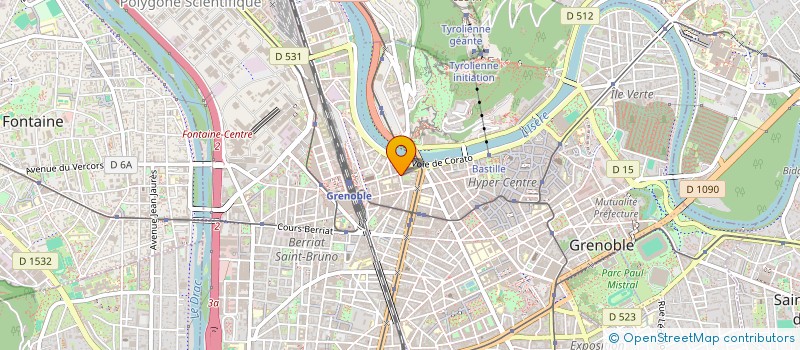 localisation de l'entreprise SCI F2LWY à GRENOBLE