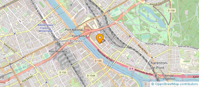 localisation de l'entreprise SCI F2VH  CHARENTON-LE-PONT