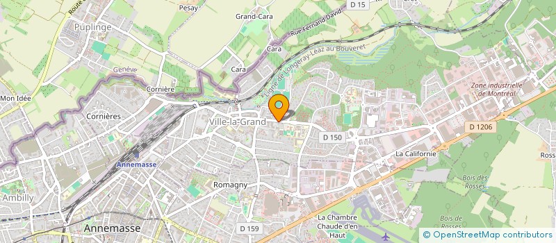 localisation de l'entreprise SCI F2Z  VILLE-LA-GRAND