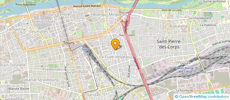 localisation de l'entreprise SCI F3L  TOURS