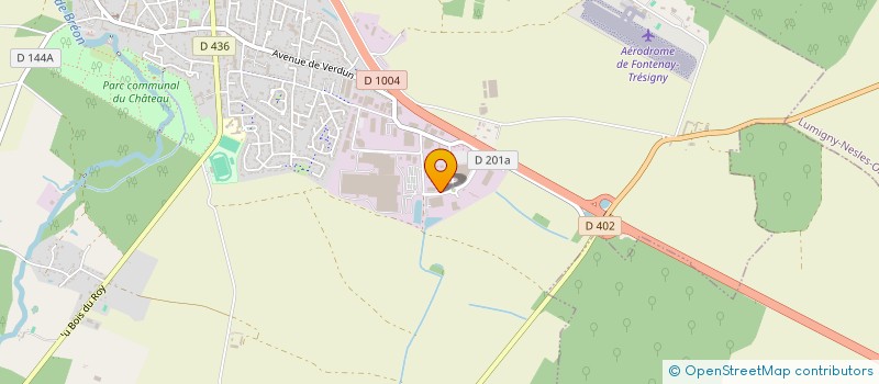 localisation de l'entreprise SCI F4  FONTENAY-TRESIGNY