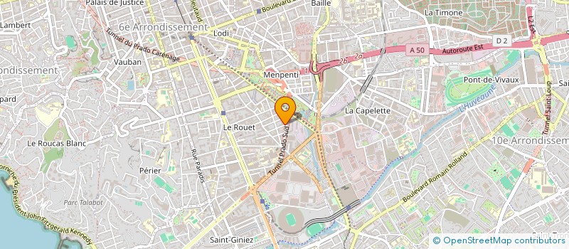 localisation de l'entreprise SCI FA à MARSEILLE