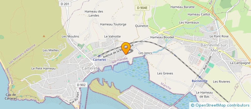 localisation de l'entreprise SCI FA FERME NORMANDE à BARNEVILLE-CARTERET