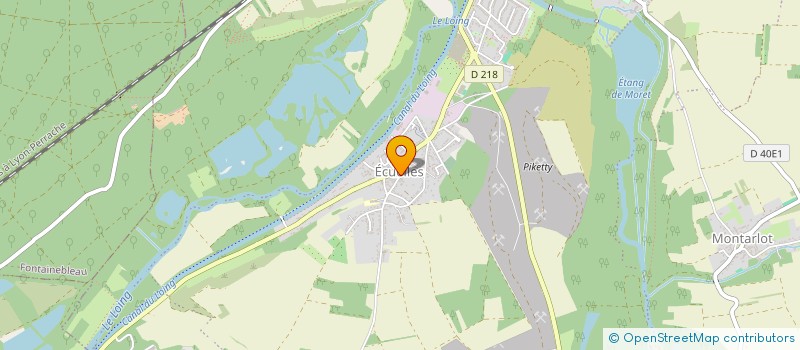 localisation de l'entreprise SCI FA GREM  MORET-LOING-ET-ORVANNE