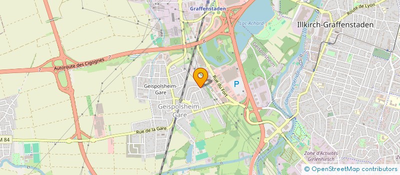 localisation de l'entreprise SCI FA IMMO  GEISPOLSHEIM