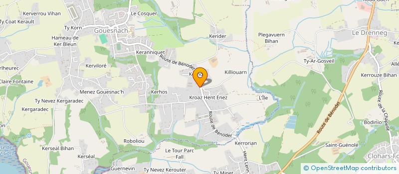 localisation de l'entreprise SCI FA W 08  GOUESNACH