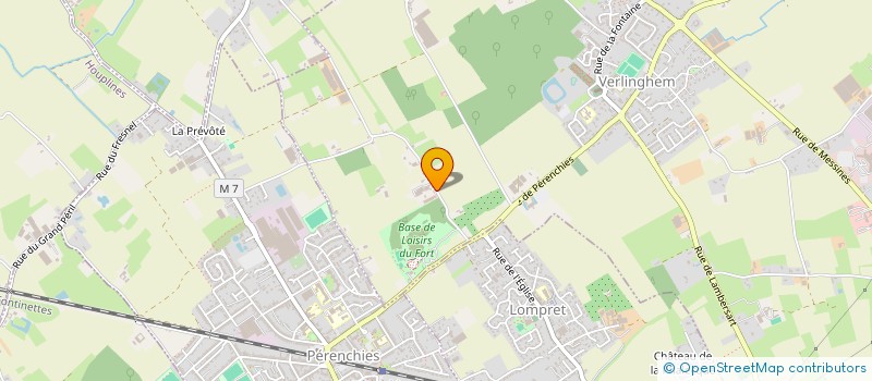 localisation de l'entreprise SCI FA2J  VERLINGHEM