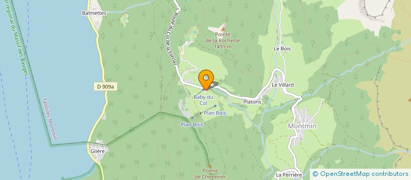 localisation de l'entreprise SCI FA7  TALLOIRES-MONTMIN