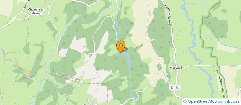 localisation de l'entreprise SCI FAAB  LA MOTTE-TERNANT