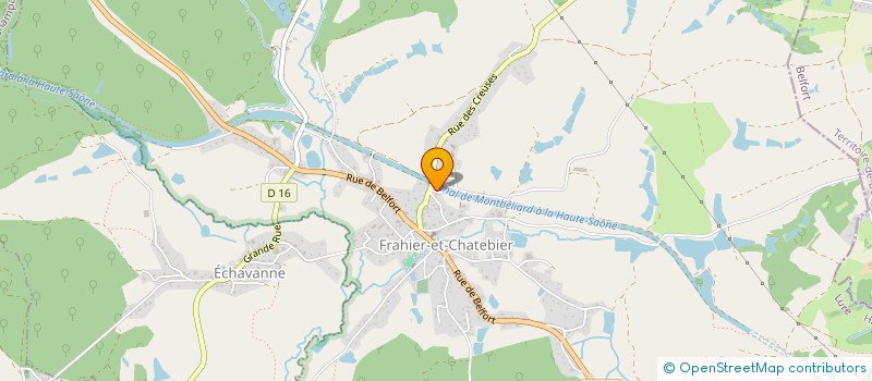 localisation de l'entreprise SCI FAAC à FRAHIER-ET-CHATEBIER