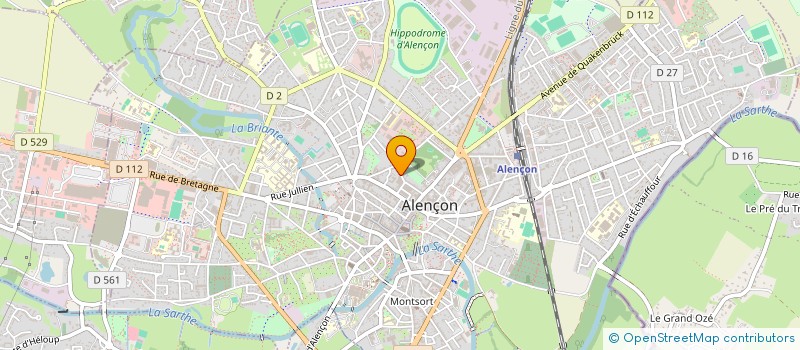 localisation de l'entreprise SCI FAAC à ALENCON